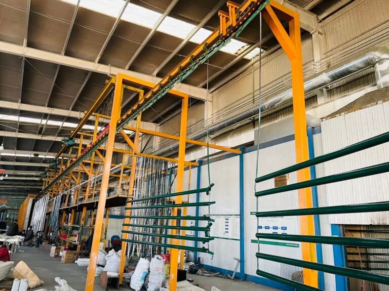 Powder Coated Spraying Line